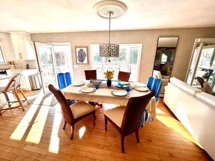 East Orleans Cape Cod vacation rental - Dining room - has insert for up to 8