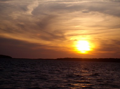 Wellfleet Cape Cod vacation rental - Sunset on the bay