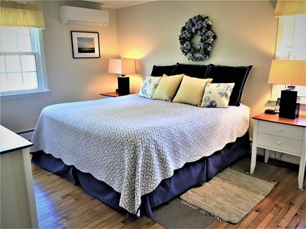  South Harwich Cape Cod vacation rental - Master bedroom with king bed.