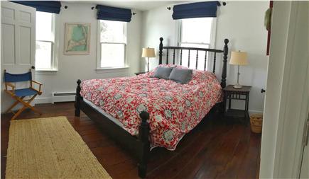 North Chatham Cape Cod vacation rental - Queen bedroom, first floor, overlooking the pool, private bath