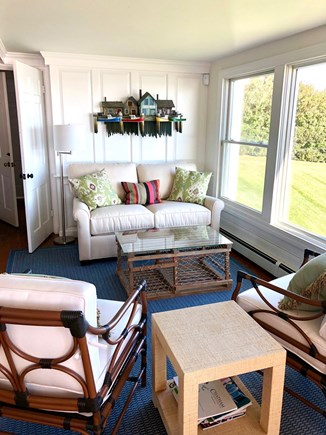 North Chatham Cape Cod vacation rental - Plenty of cozy seating, favorite spot to drink coffee!