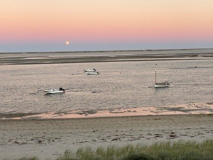North Chatham Cape Cod vacation rental - Breathtaking Sun Rise and Moon Rise over the ocean