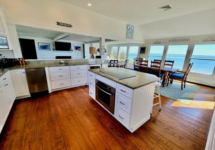 North Chatham Cape Cod vacation rental - Open floor plan for kitchen, dining and living area