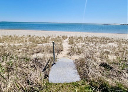 North Chatham Cape Cod vacation rental - Walk down the stairs to 280' of private 280' beach