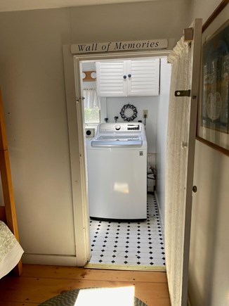 Dennisport Cape Cod vacation rental - Dryer/New Washer in wash room off second bedroom