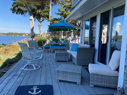 West Dennis Cape Cod vacation rental - Deck & dining patio