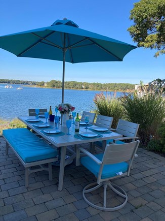 West Dennis Cape Cod vacation rental - Waterfront dining