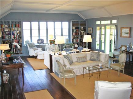 Chatham Cape Cod vacation rental - Large, beautiful, and comfortable living room.
