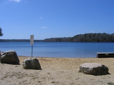 Brewster Cape Cod vacation rental - Sheep's Pond, crystal clear water.
