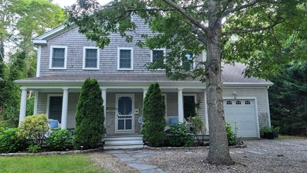 Brewster Cape Cod vacation rental - Front of home with farmers porch