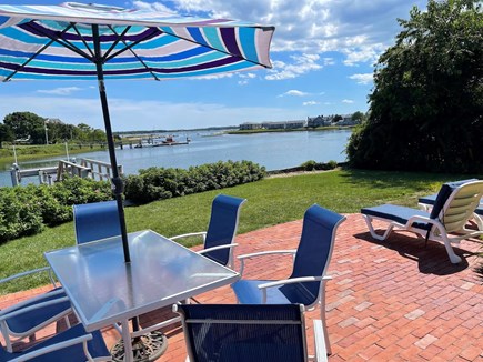 West Yarmouth - Lewis Bay Cape Cod vacation rental - Outdoor seating provided with peaceful views.