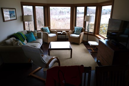 Woods Hole Cape Cod vacation rental - Sitting area for watching TV