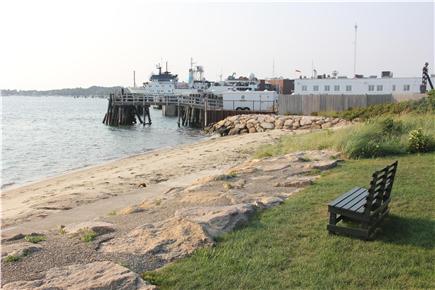 Woods Hole Cape Cod vacation rental - View of the private beach - just steps from the house