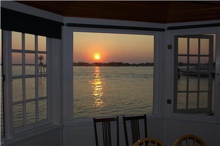 Woods Hole Cape Cod vacation rental - Amazing sunsets from the house...