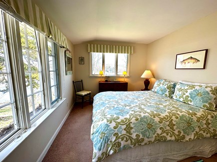 East Orleans Cape Cod vacation rental - Queen bedroom with lovely water views on main floor