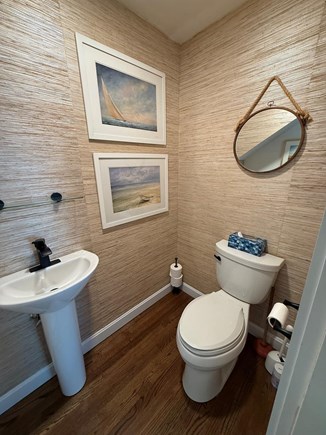 Beach Front, North Chatham, Ha Cape Cod vacation rental - Convenient upstairs Kohler  half bath remodeled 2025
