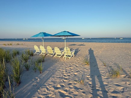 Chatham, On the Beach Front, North Chat Cape Cod vacation rental - Enjoy our five beach chairs and  paired umbrellas, steps away !