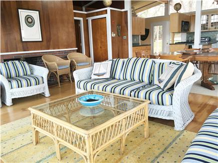 Centerville Cape Cod vacation rental - The living room is an open design