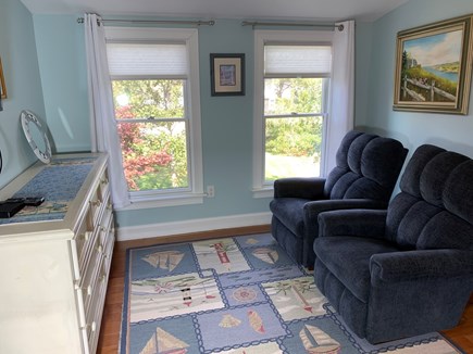 Eastham Cape Cod vacation rental - Spacious bedroom overlooking the back yard