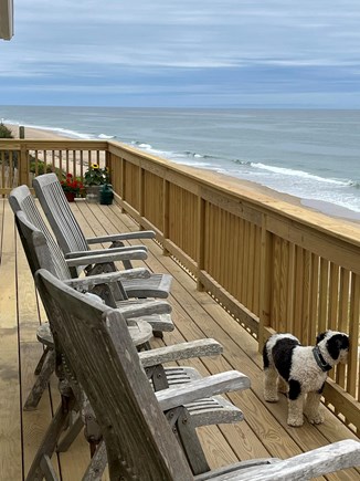Wellfleet Cape Cod vacation rental - Deck Overlooking Beach