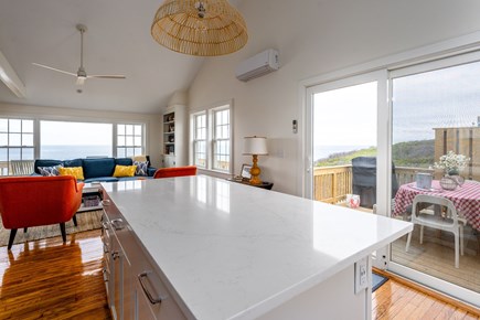 Wellfleet Cape Cod vacation rental - Kitchen Open to Living Room and Deck