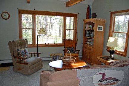 Wellfleet Cape Cod vacation rental - Open living room