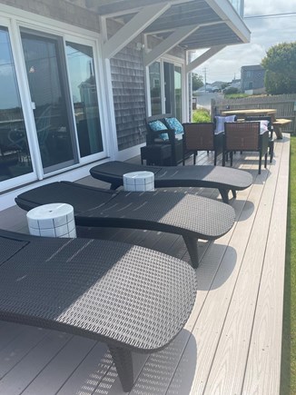 West Yarmouth Cape Cod vacation rental - Lower deck Oceanside