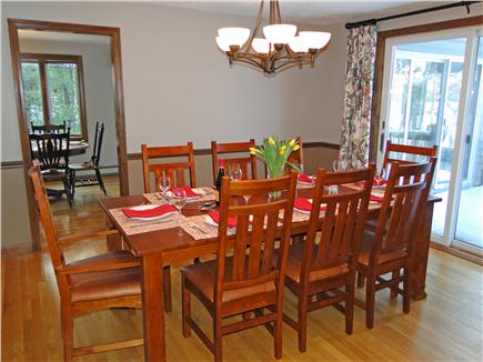 Brewster Cape Cod vacation rental - Enjoy meals in Dining Room w/ slider to deck, overlooking views
