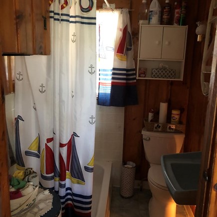 Wellfleet Cape Cod vacation rental - Indoor bath with shower.