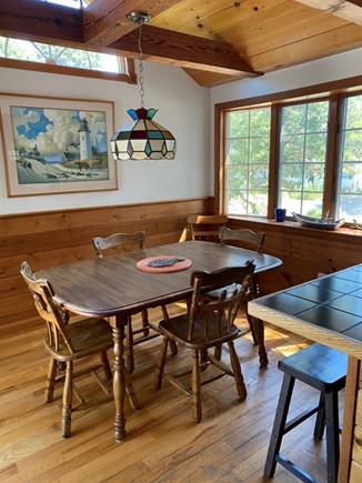 Popponessett / Mashpee Cape Cod vacation rental - Dining Area: Table expands from 4-8 people