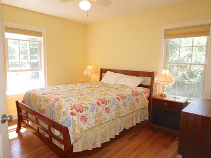 Brewster Cape Cod vacation rental - Queen bedroom on main level.  Great for seniors who wish to avoid stairs. Full bath right next door.