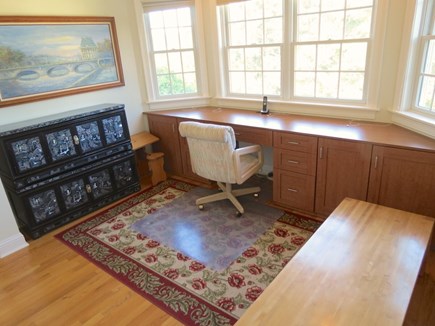 Brewster Cape Cod vacation rental - Second level study is a great place for working remote.