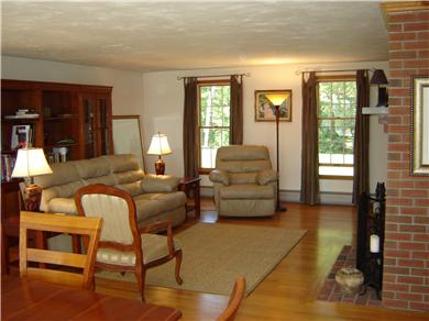 Brewster Cape Cod vacation rental - Spacious living room