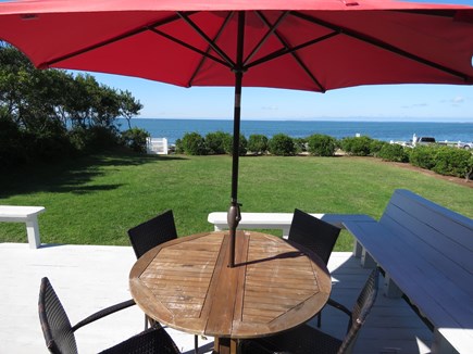 Brewster Cape Cod vacation rental - Dine al fresco with a beautiful water view