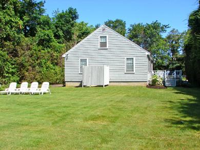 Dennis Cape Cod vacation rental - Large back yard with outdoor shower