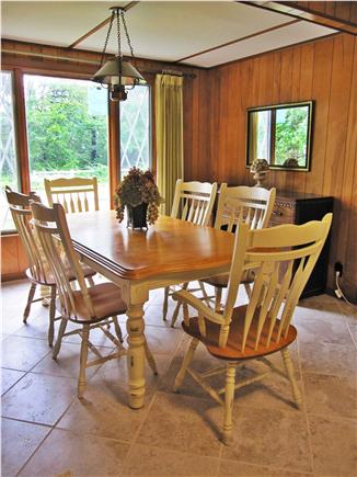 Dennis Cape Cod vacation rental - Enoy your meals inside in dining room or out on deck