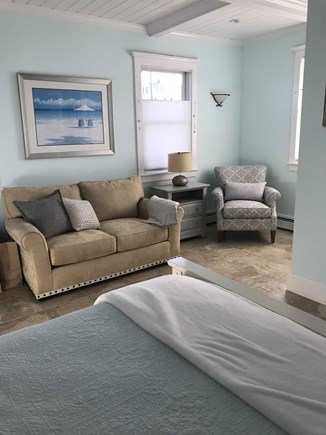 Plymouth, Priscilla Beach MA vacation rental - 1st floor Master sitting area