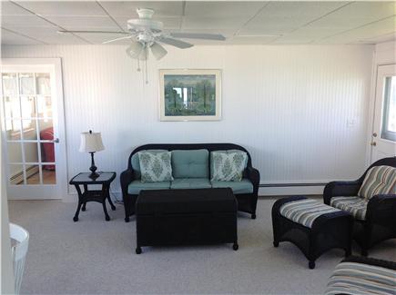 Plymouth, Priscilla Beach MA vacation rental - ''Breezeway'' with sitting area and table for 4
