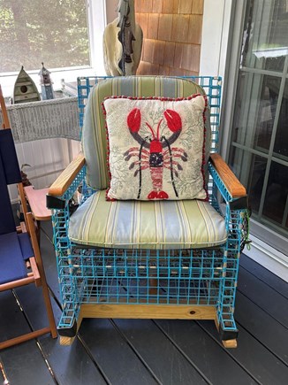 Brewster Cape Cod vacation rental - Relax on the back porch