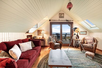 Orleans Cape Cod vacation rental - Apartment living space with comfortable seating and views.