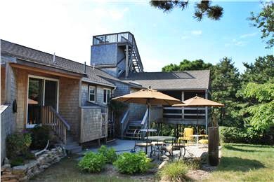 North Eastham Cape Cod vacation rental - Choose to sit in the sun on the patio or shade on the porch