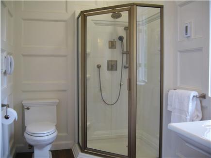 Kingston MA vacation rental - Your Bath is definitely showboating with all this Wainscoting!