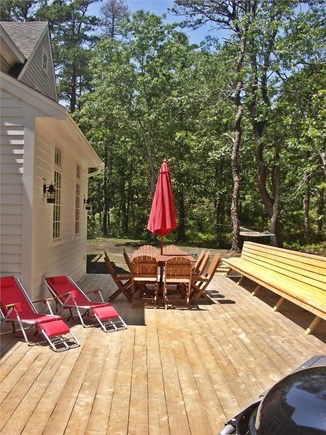 Wellfleet, Ocean Side Cape Cod vacation rental - Back Deck