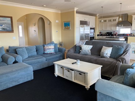 West Yarmouth Cape Cod vacation rental - Living Room Open to Kitchen