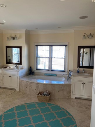 West Yarmouth Cape Cod vacation rental - Master Bathroom with Jacuzzi Tub