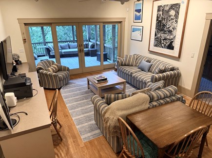 Truro Cape Cod vacation rental - Family Room on lower level