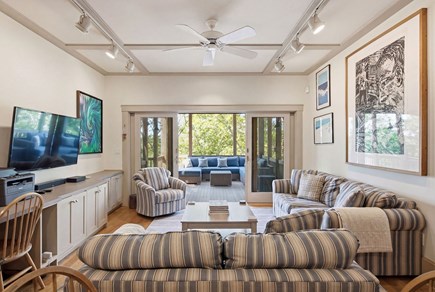 Truro Cape Cod vacation rental - Family Room - Lower level
