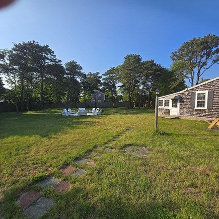 Dennis Port Cape Cod vacation rental - Large fully fenced backyard