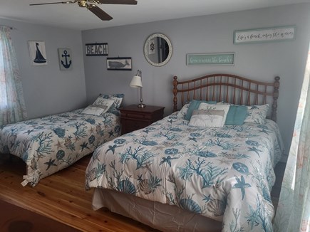 Dennis Port Cape Cod vacation rental - 2nd bedroom with Queen bed and XL Twin