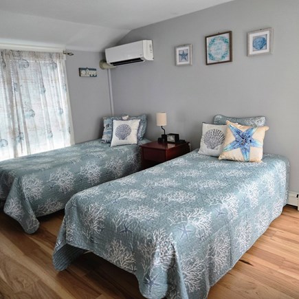 Dennis Port Cape Cod vacation rental - 3rd Bedroom with two XL Twin beds that convert to a King